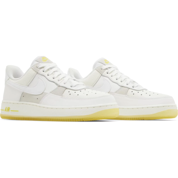 Nike Air Force 1 Low '07 UV Reactive Patchwork White Multicolor Yellow (Women's)