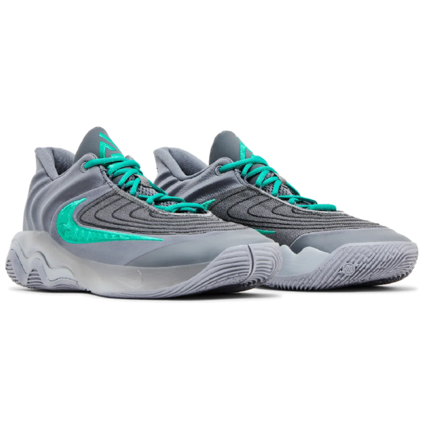 Nike Giannis Immortality 4 Smoke Grey Stadium Green - Image 5