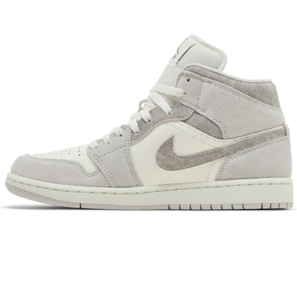 Jordan 1 Mid SE Neutral Grey Sail - Image 2