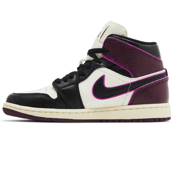 Jordan 1 Mid SE Bordeaux (Women's) - Image 2