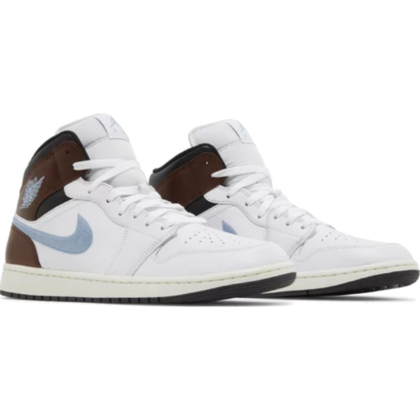 Jordan 1 Mid SE Brown Blue Grey