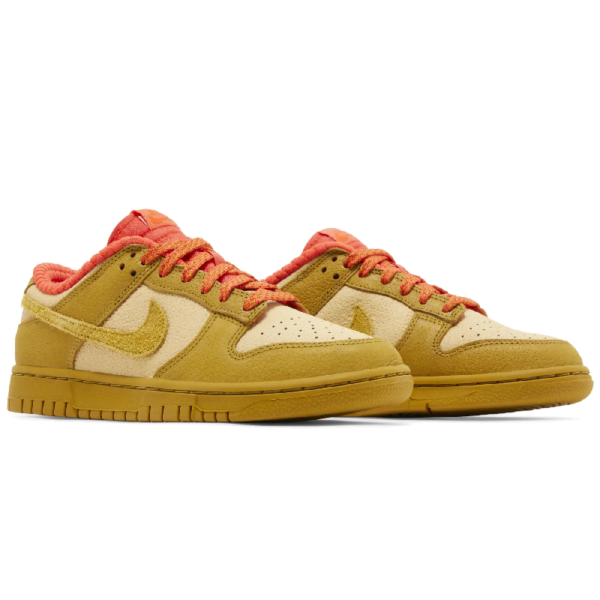 Nike Dunk Low Bronzine Sesame Picante Red (Women's)