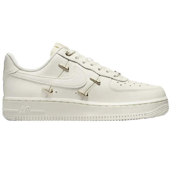 Nike Air Force 1 '07 LX CN Sail Gold Mini Swooshes (Women's)