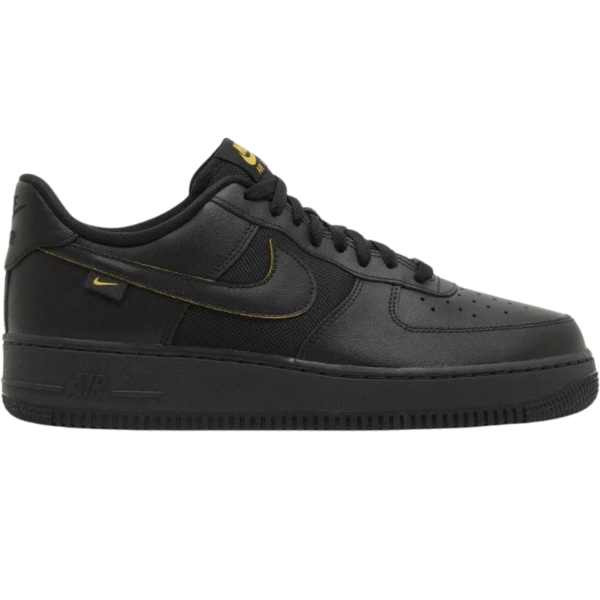 Nike Air Force 1 Low '07 Ballistic Mesh Black University Gold