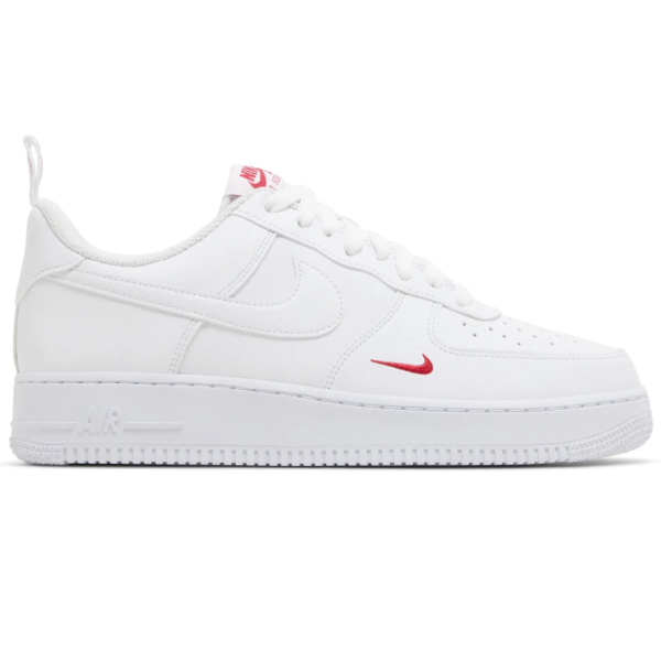 Nike Air Force 1 Low '07 SE White Red Mini Swoosh