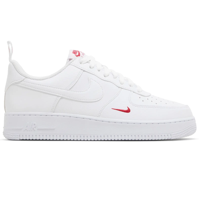 Nike Air Force 1 Low '07 SE White Red Mini Swoosh