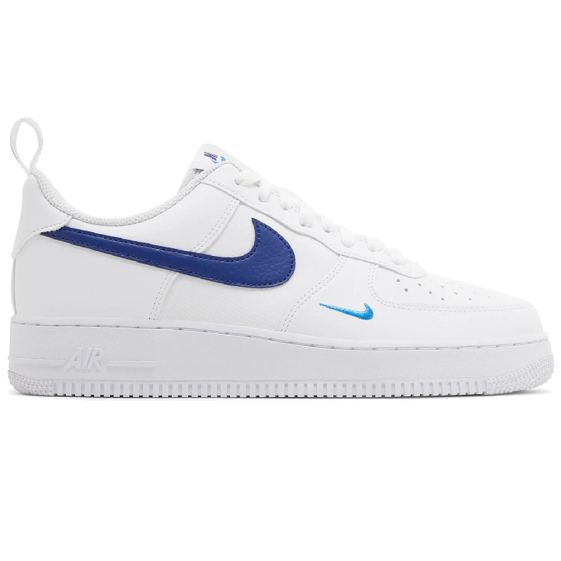 Nike Air Force 1 Low White Light Photo Blue Deep Royal Blue