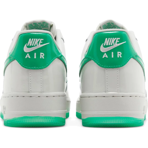 Nike Air Force 1 Low '07 Patent Platinum Tint Stadium Green