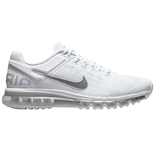 Nike Air Max 2013 White Metallic Slver