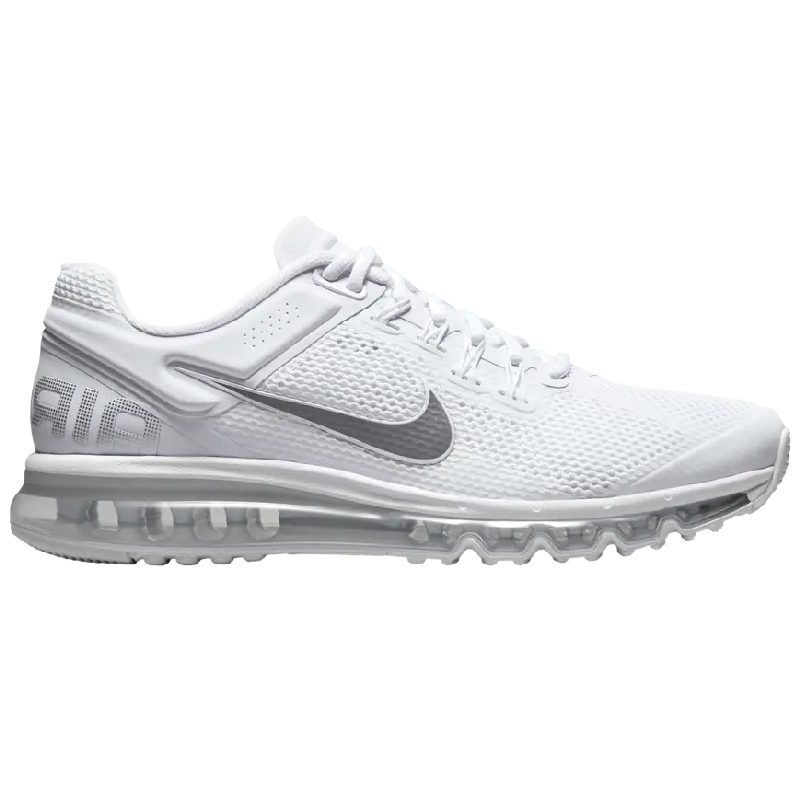 Nike Air Max 2013 White Metallic Slver