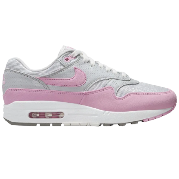 Nike Air Max 1 '87 Metallic Platinum Pink Rise (Women's)