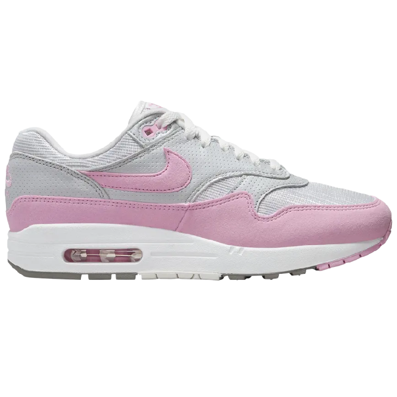 Nike Air Max 1 '87 Metallic Platinum Pink Rise (Women's)