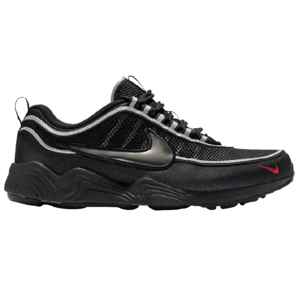 Nike Air Zoom Spiridon Black Metallic Silver