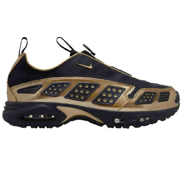 Nike Air Max Sunder Black Dark Smoke Grey Metallic Gold (Women's)