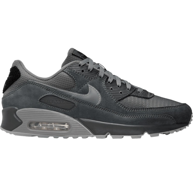 Nike Air Max 90 Velcro Heel Patch Anthracite