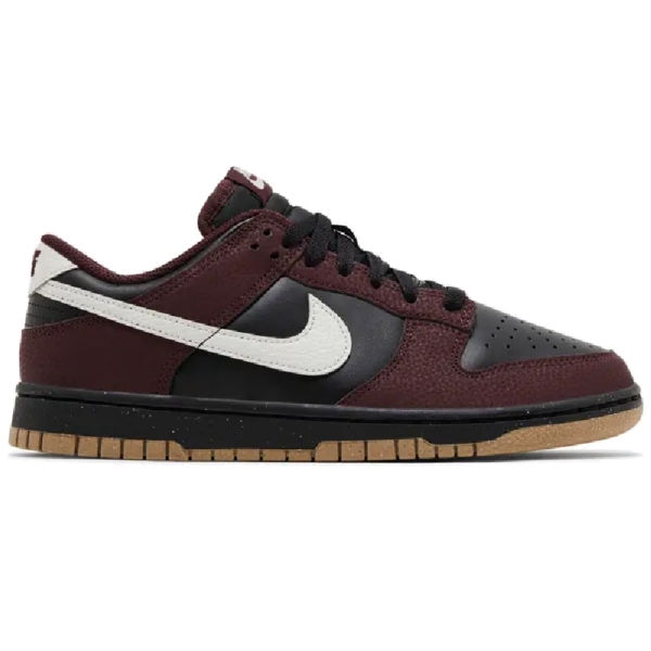 Nike Dunk Low Next Nature Burgundy Crush Black (Women's)