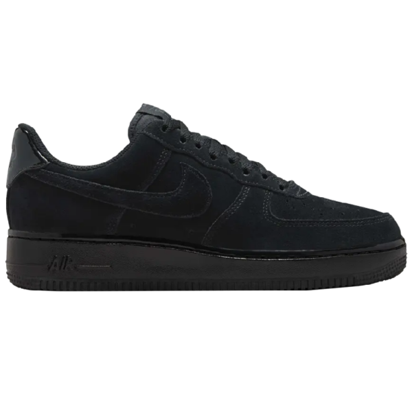 Nike Air Force 1 Low '07 Triple Black Suede (Women's)