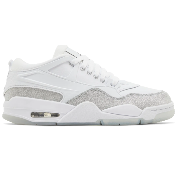 Jordan 4 RM White Metallic Silver (Women's)