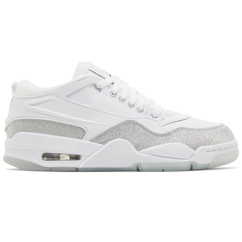 Jordan 4 RM White Metallic Silver (Women's)