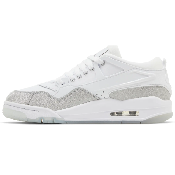 Jordan 4 RM White Metallic Silver (Women's)