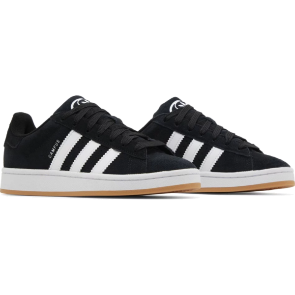 adidas Campus 00s Black White Gum (Kids)