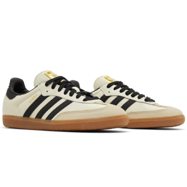 adidas Samba OG Cream White Sand Strata (Women's) - Image 5