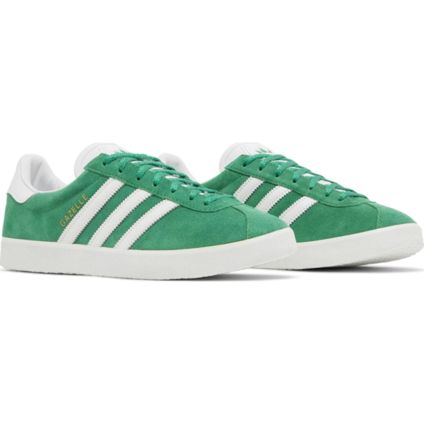 adidas Gazelle 85 Green White Gold Metallic