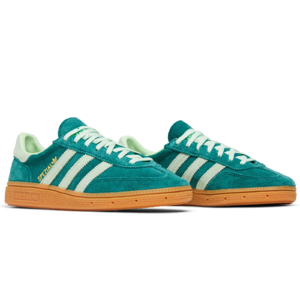 adidas Handball Spezial Collegiate Green Semi Green Spark (Women's) - Image 5