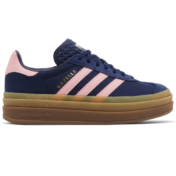 adidas Gazelle Bold Dark Blue Pink Spark (Women's)