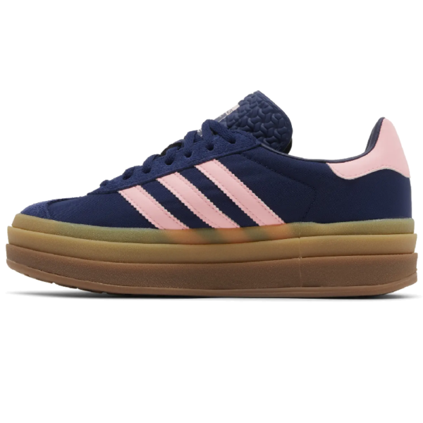 adidas Gazelle Bold Dark Blue Pink Spark (Women's) - Image 2