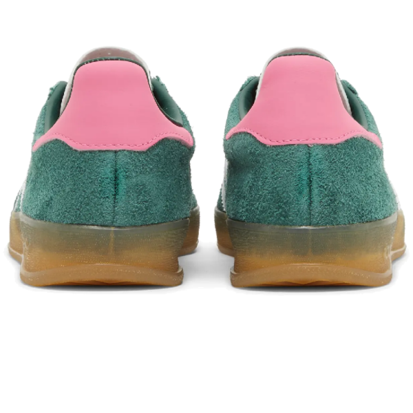 adidas Gazelle Indoor Collegiate Green Lucid Pink (Women's) - Image 4