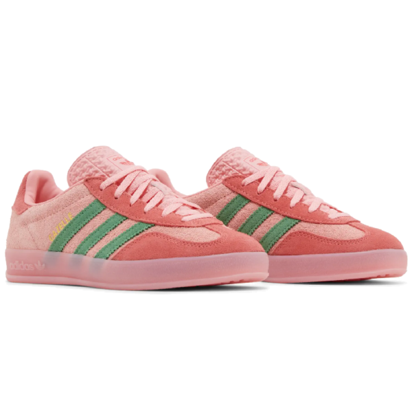 adidas Gazelle Indoor Semi Pink Spark Preloved Scarlet (Women's) - Image 5