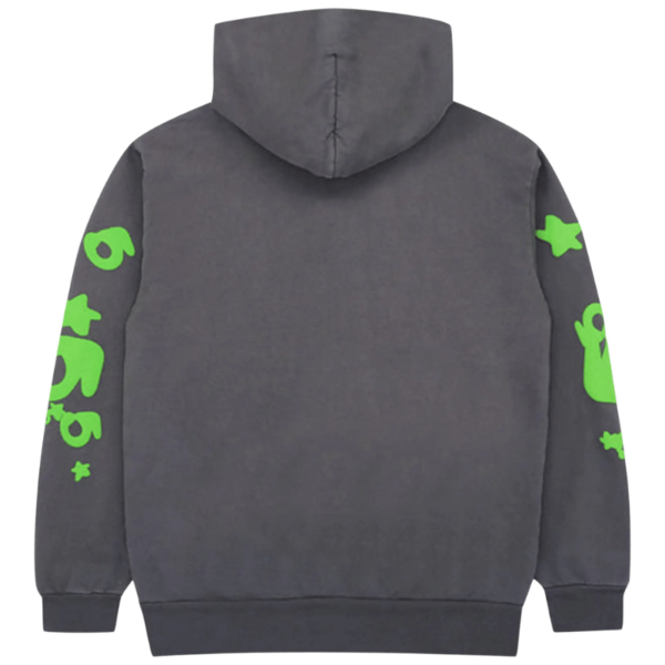 Sp5der Beluga Hoodie 'Slate Grey/Green'