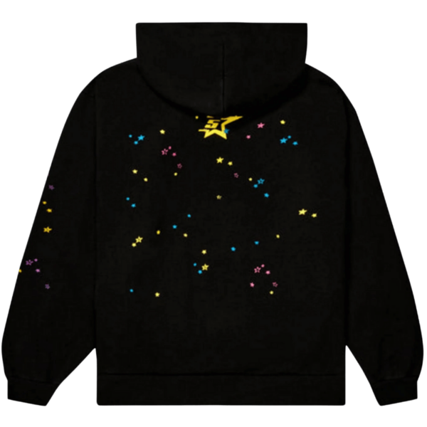 Sp5der 'P*NK V2' Pullover Hoodie Black / Pink