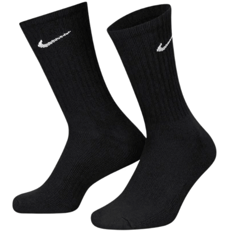 Nike Everyday Lightweight Crew 3-Pack Socks Black