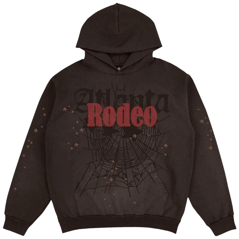 Cactus Jack by Travis Scott x Sp5der Days Before Rodeo Hoodie 'Brown'