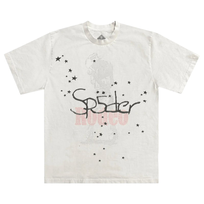 Cactus Jack by Travis Scott x Sp5der Days Before Rodeo Tee II 'White'