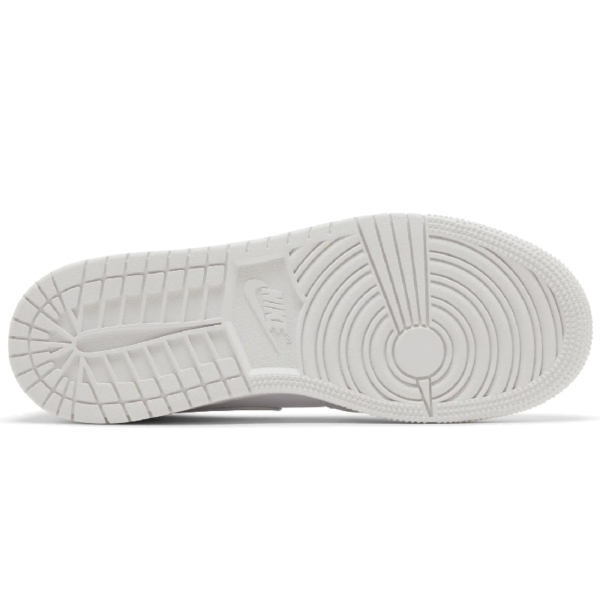 Jordan 1 Mid Triple White (2023) (GS) - Image 3