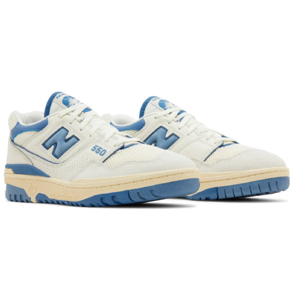 New Balance 550 Sea Salt Pack Blue Agate - Image 5