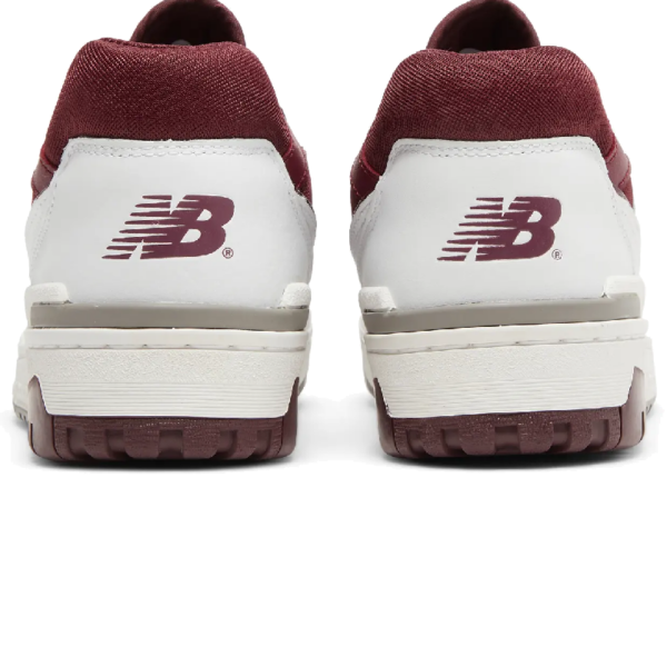 New Balance 550 Burgundy Cyan - Image 4