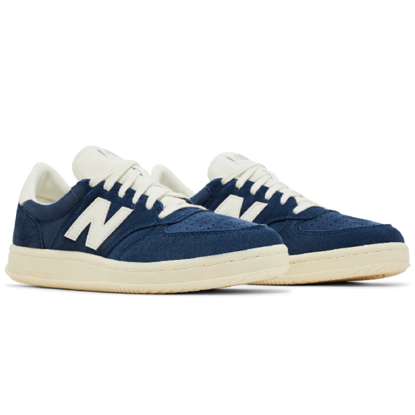 New Balance T500 Navy White - Image 5