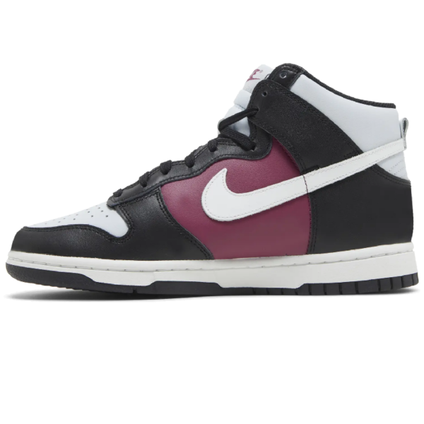 Nike Dunk High Black Rosewood Pure Platinum (Women's) - Image 2