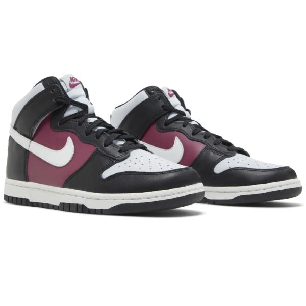 Nike Dunk High Black Rosewood Pure Platinum (Women's) - Image 5