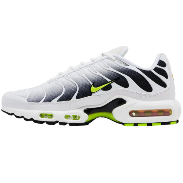 Nike Air Max Plus White Black Volt - Image 2