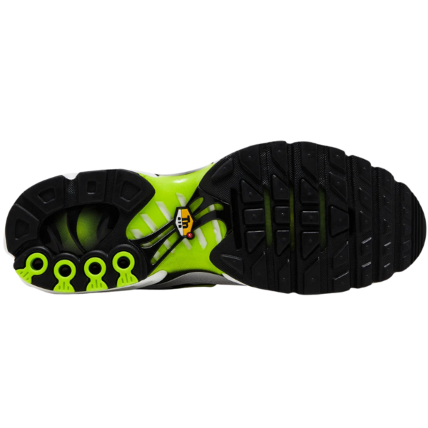 Nike Air Max Plus White Black Volt - Image 3