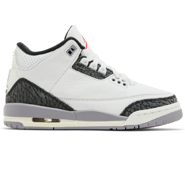 Jordan 3 Retro Cement Grey (GS)