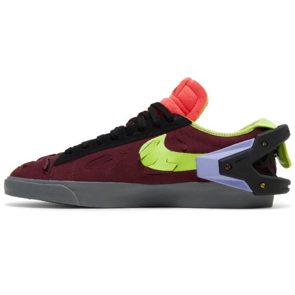 Nike Blazer Low Acronym Night Maroon - Image 2