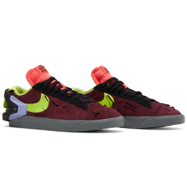 Nike Blazer Low Acronym Night Maroon - Image 5