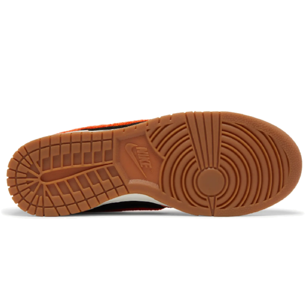 Nike Dunk High Retro Chenille Swoosh Safety Orange - Image 3