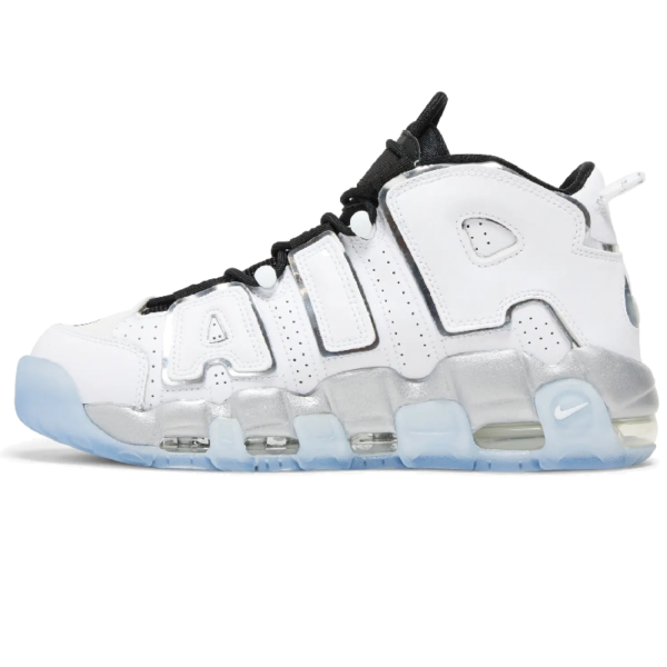 Nike Air More Uptempo SE White Chrome (Women's) - Image 2